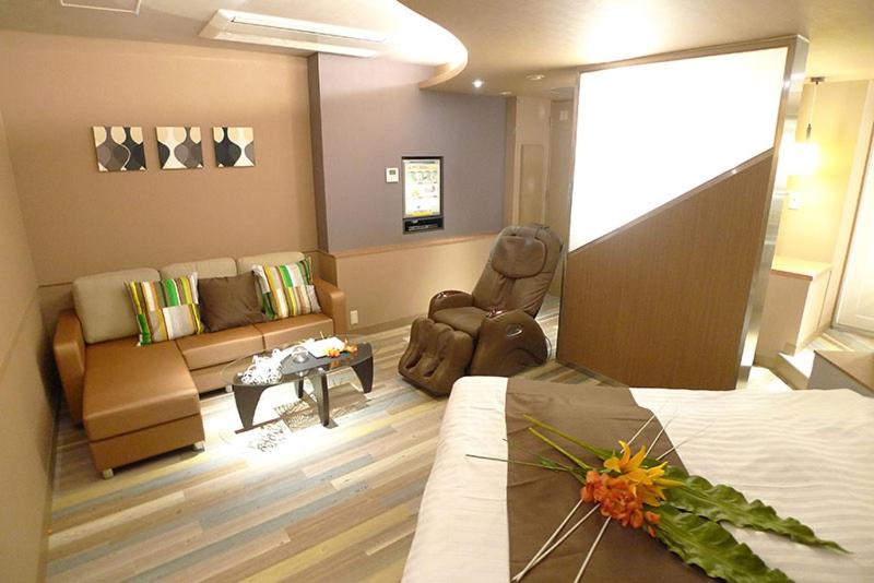 Posezení v ubytování Hotel GOLF Nirasaki (Adult Only)