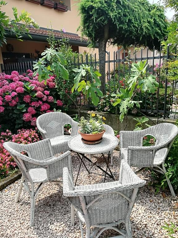 Vonkajšia záhrada v ubytovaní B&B L'Isola di Casa
