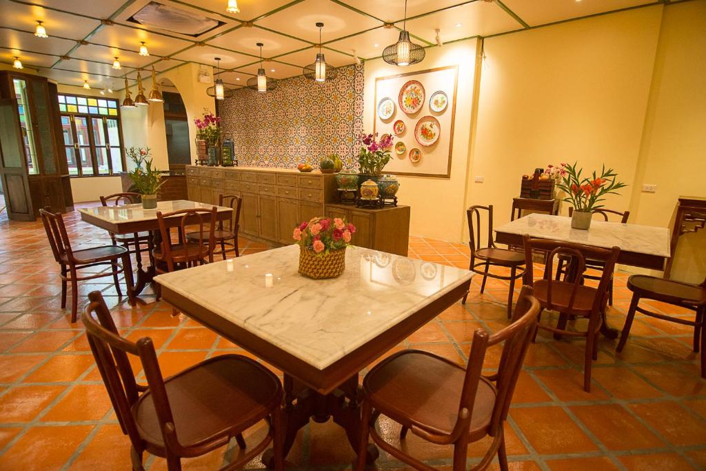 Restaurace v ubytování WOO Gallery & Boutique hotel