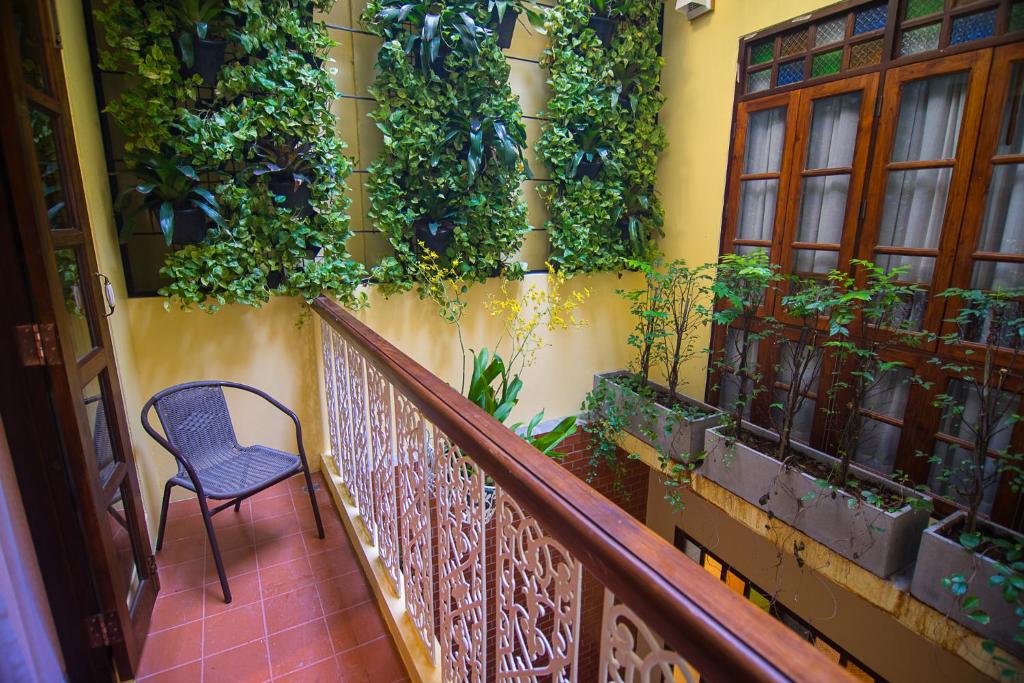 Zahrada ubytování WOO Gallery & Boutique hotel