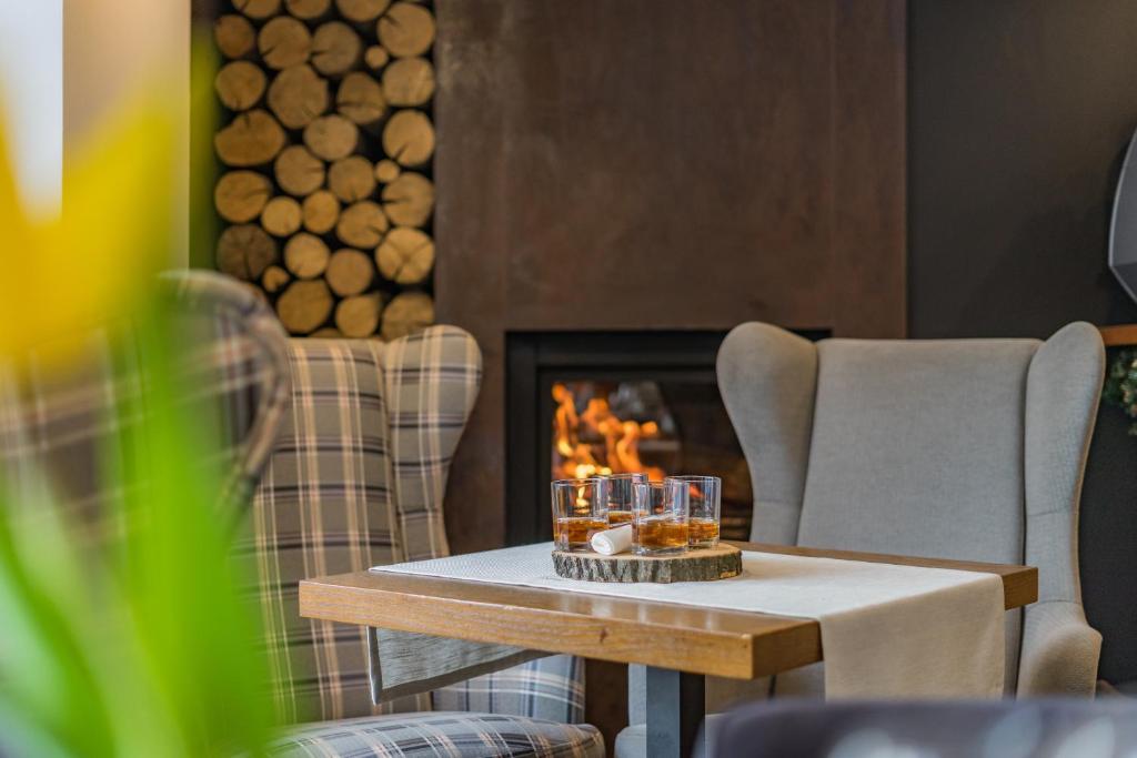 Posezení v ubytování Hotel Batory