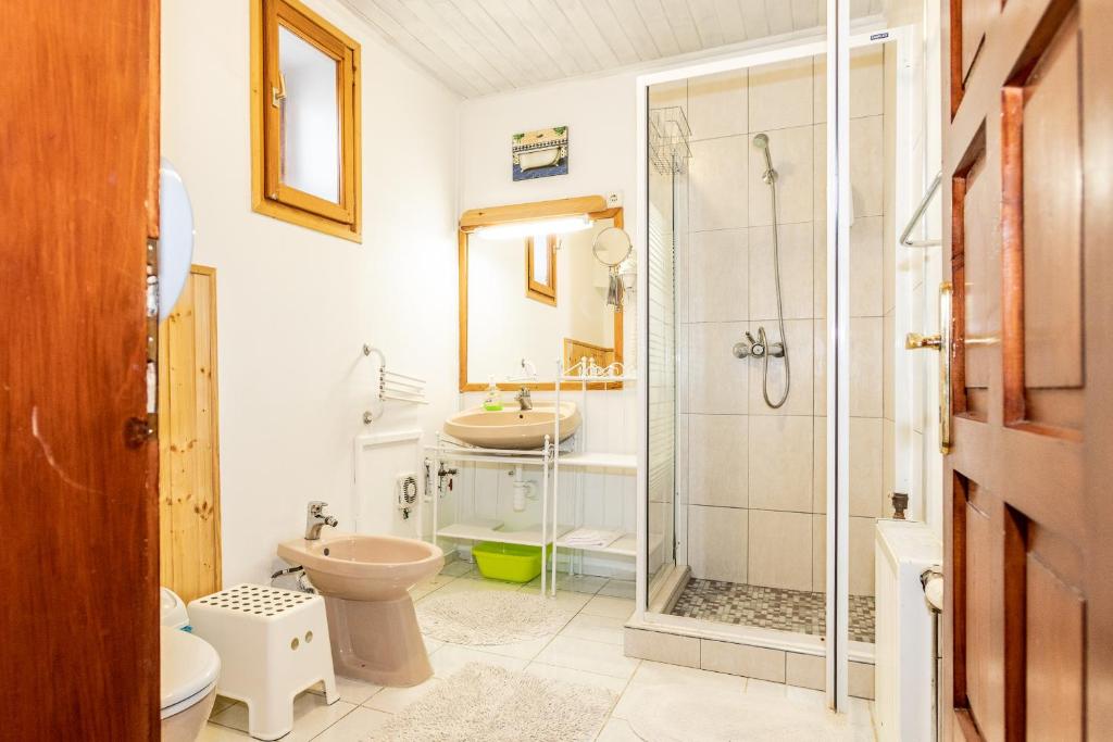 Koupelna v ubytování Kaktusz Villa Heviz