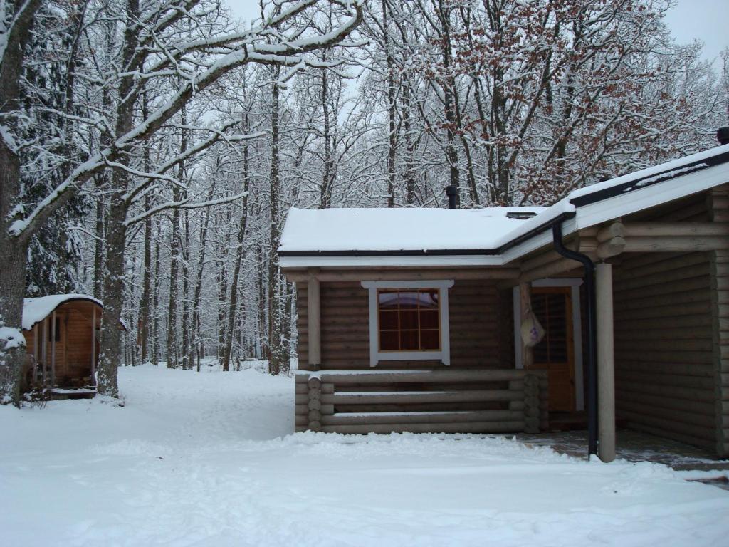 Nelijärve Holiday Centre v zimě