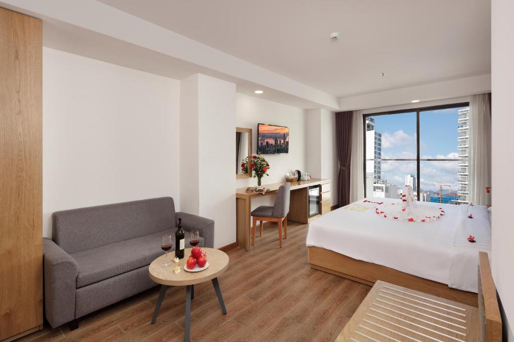 Phòng Executive 2 giường đơn với Ban công