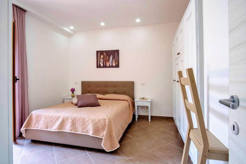 Łóżko lub łóżka w pokoju w obiekcie Villa Marika - PRIVATE HEATED POOL