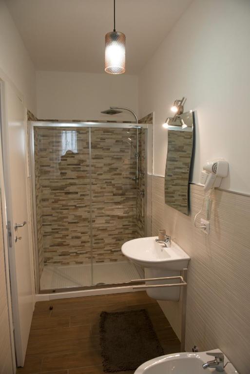 Kúpeľňa v ubytovaní Villa Miriade B&b
