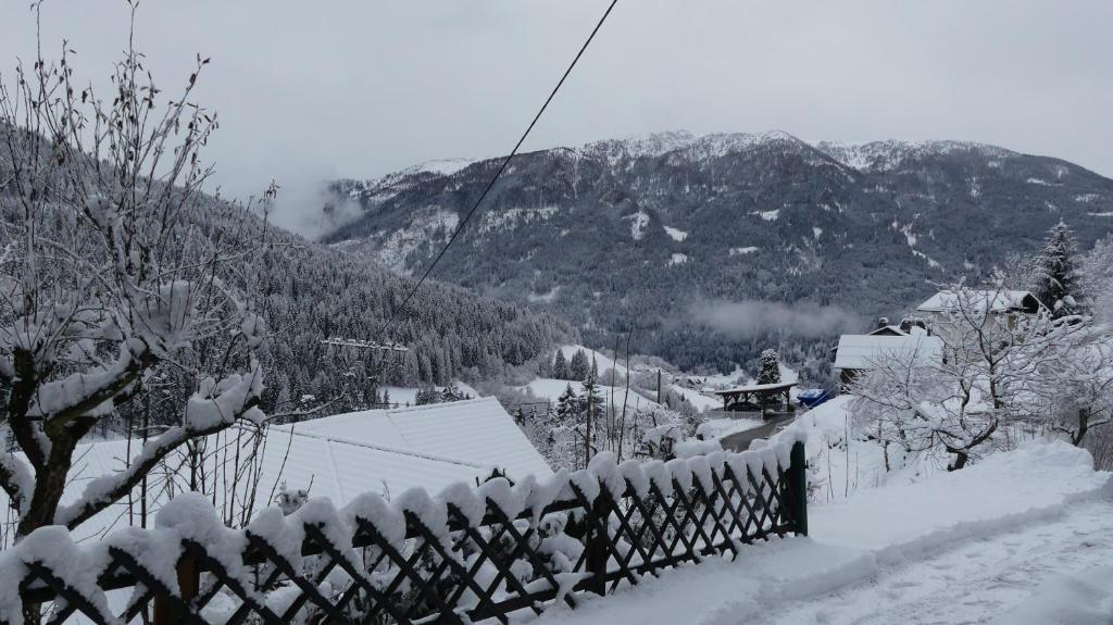 Chalet Catton Two Bedroom Appartement near Bad Kleinkirchheim v zimě