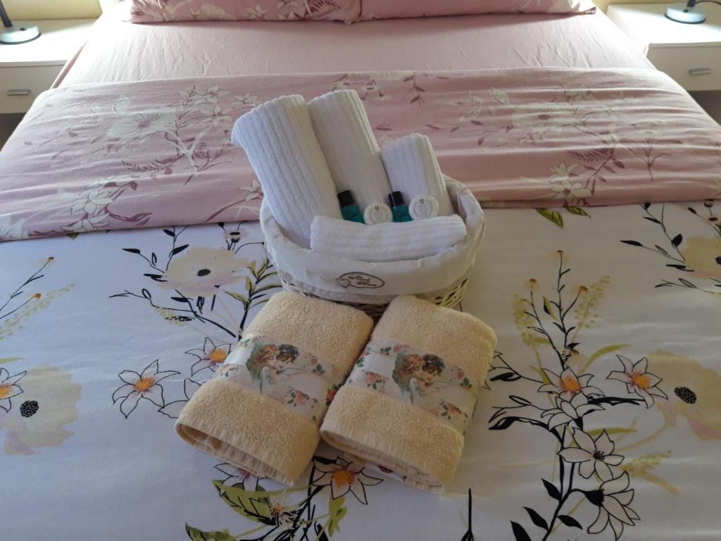 Postel nebo postele na pokoji v ubytování Rooms Sapina
