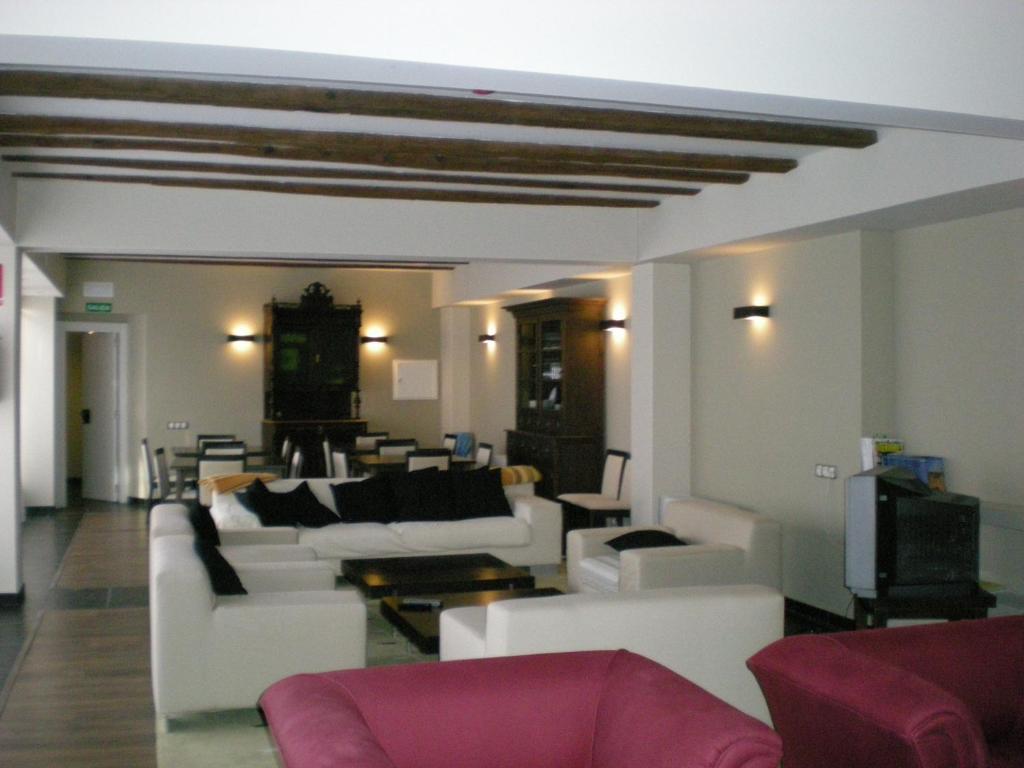 Posezení v ubytování Posada La Casona de Valbuena
