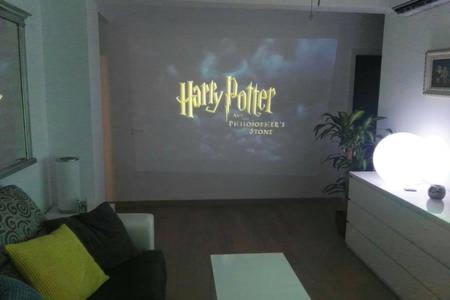 Posedenie v ubytovaní Apartamento Lujo frente al Mar Centro de Malaga