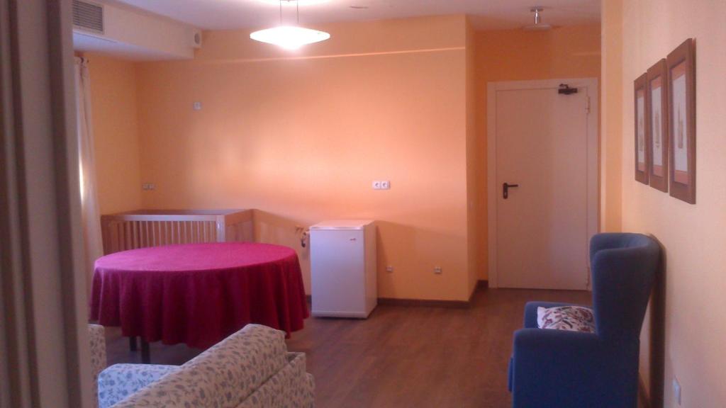 Postel nebo postele na pokoji v ubytování Posada La Casona de Valbuena