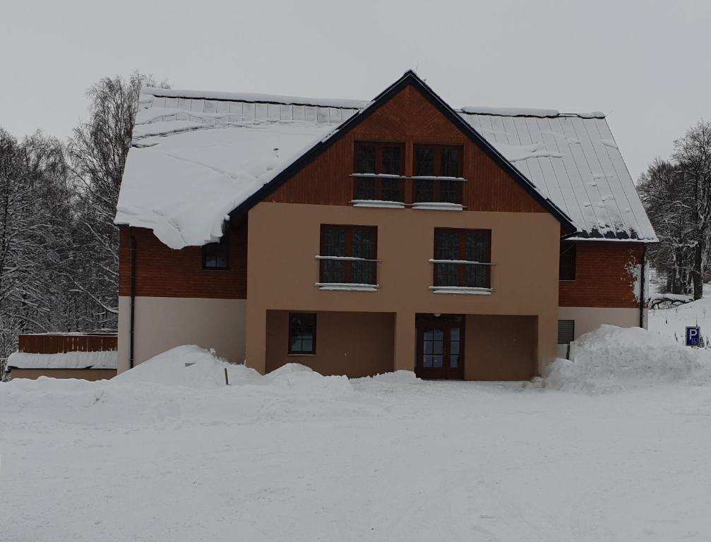 Nový Apartmán Říčky v zimě