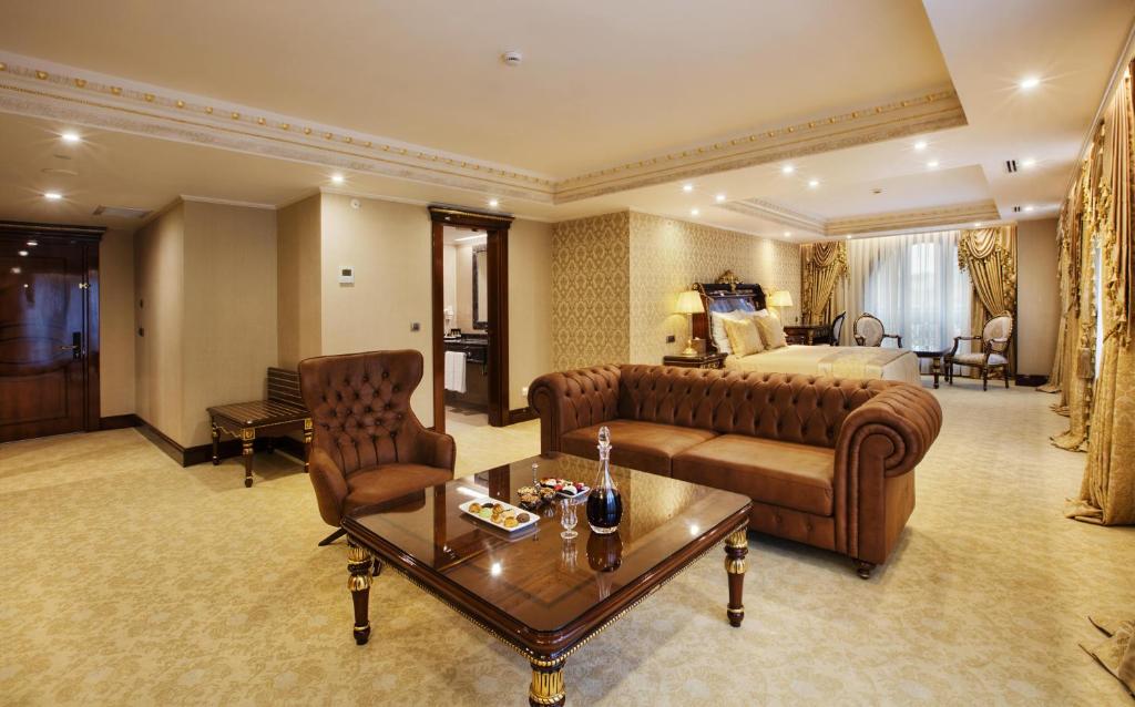 Posezení v ubytování Ottoman's Life Hotel Deluxe