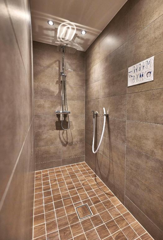 Koupelna v ubytování Hotel der Bäume