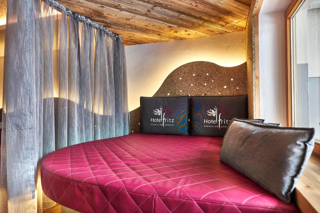 Posezení v ubytování Hotel der Bäume