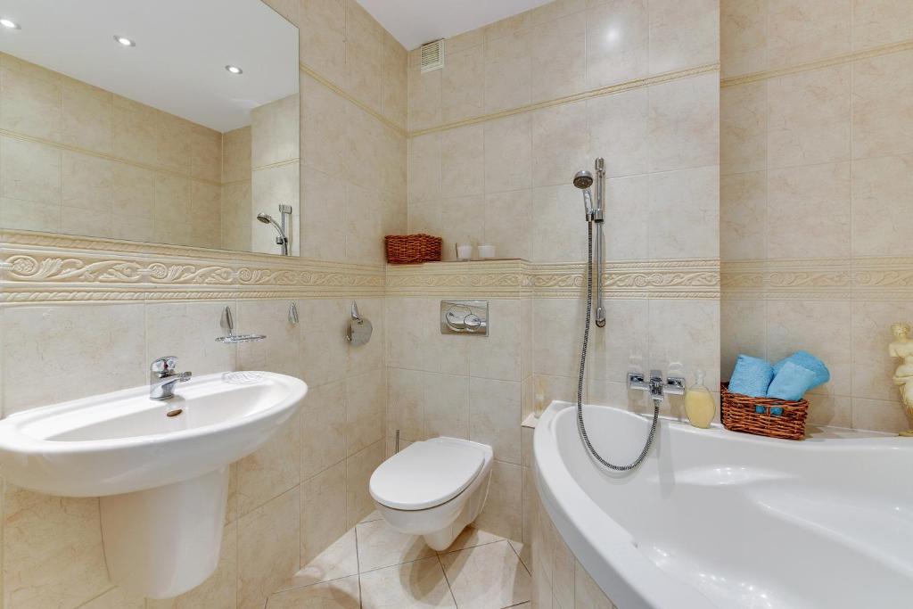 Kúpeľňa v ubytovaní Apartament Stylowy