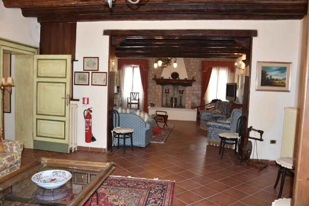 Posedenie v ubytovaní Agriturismo Tenuta Goro Veneto