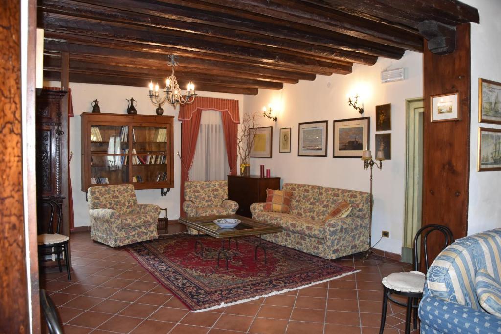 Posedenie v ubytovaní Agriturismo Tenuta Goro Veneto