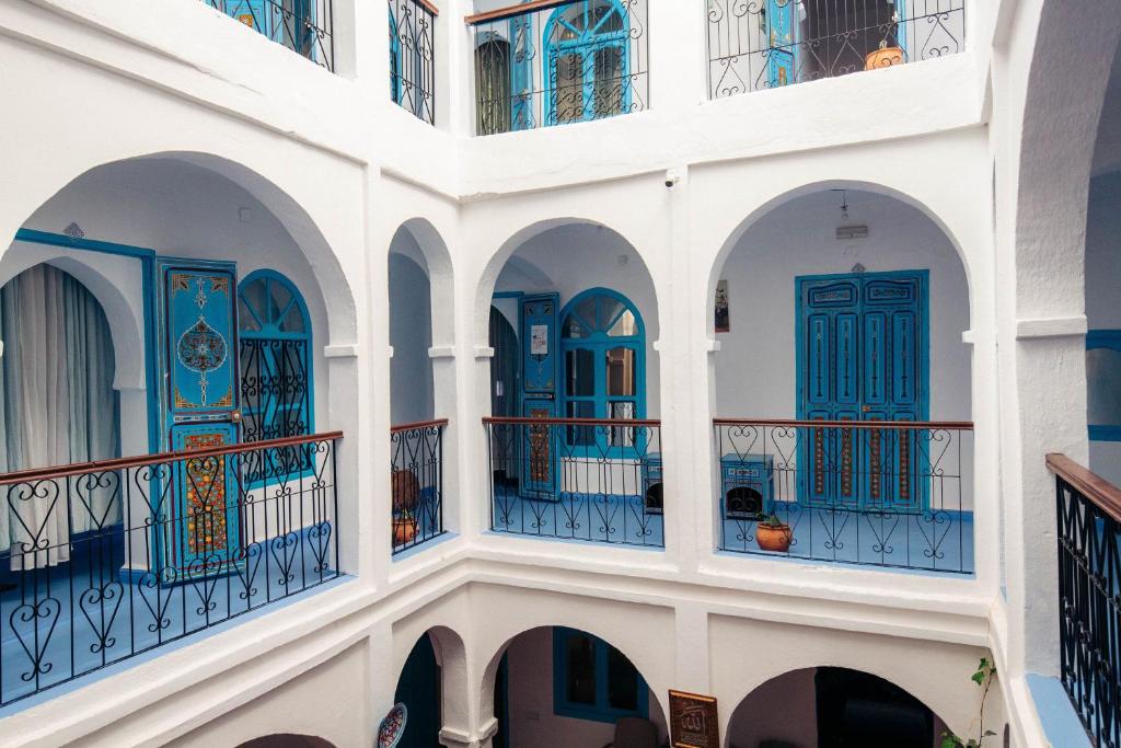 Balkon lub taras w obiekcie Dar Chefchaouen