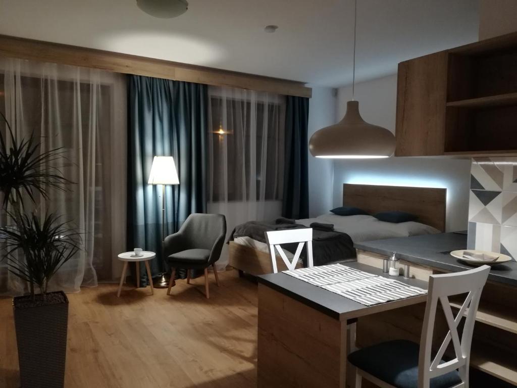 Posezení v ubytování Apartmány U Holubů