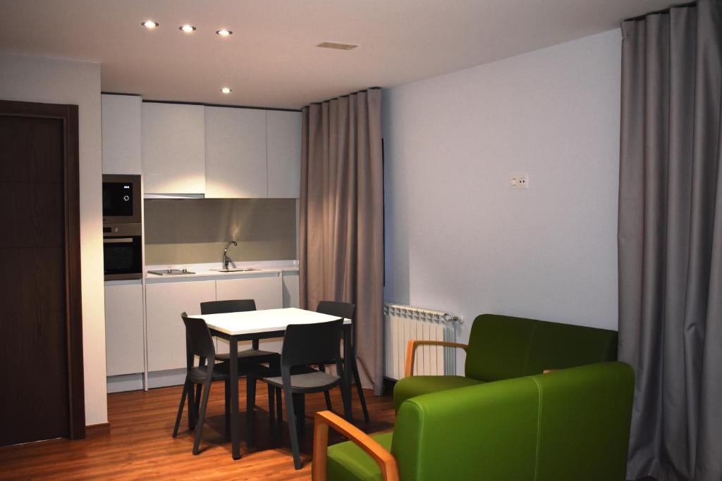 Kuchyňa alebo kuchynka v ubytovaní Apartamentos Turísticos Pueri Cantores