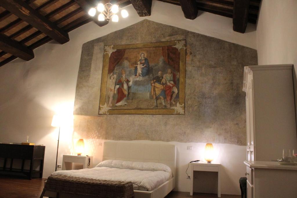 Posezení v ubytování Il Castello di Campello