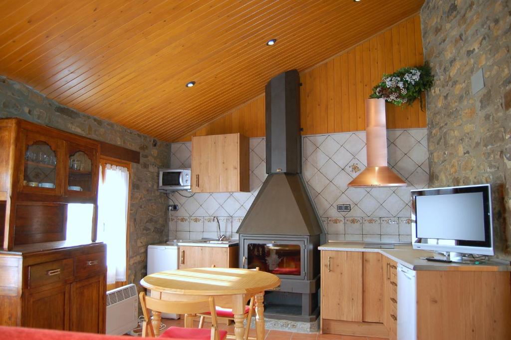 Kuchyň nebo kuchyňský kout v ubytování El Castillo