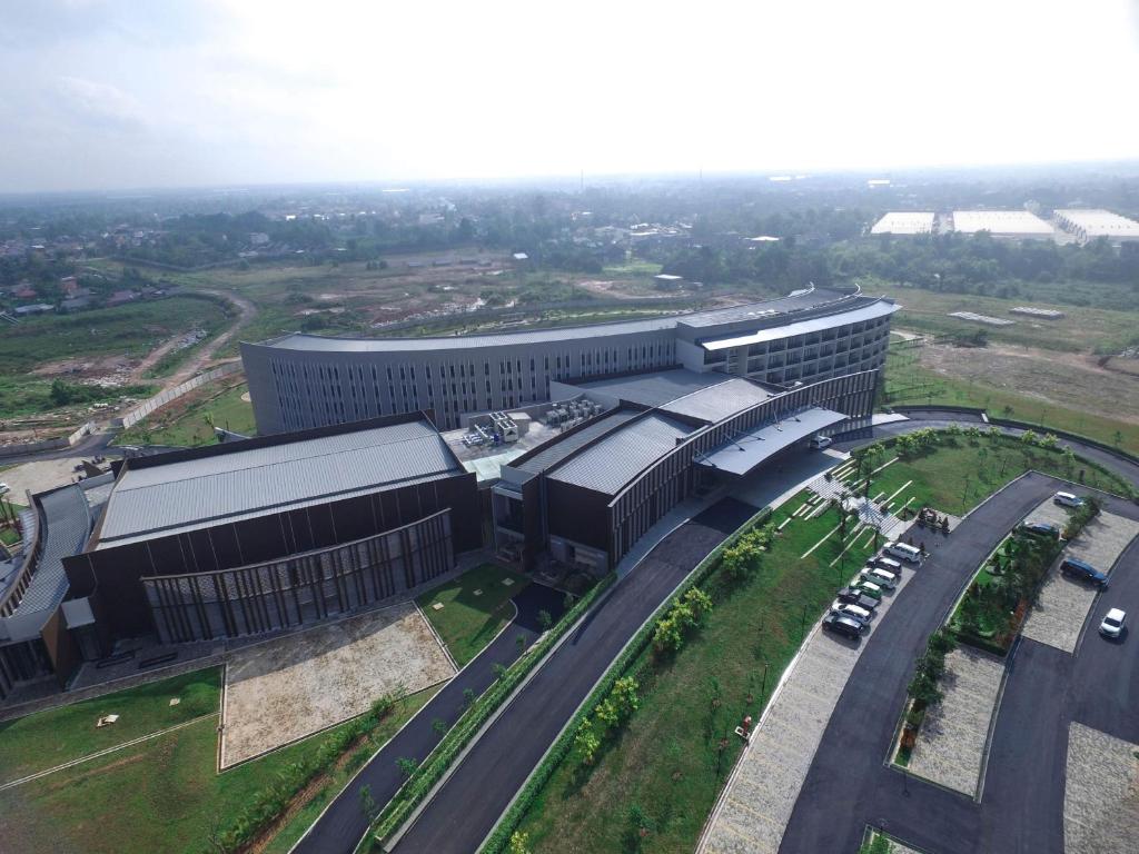 Letecký snímek ubytování Hotel Santika Premiere Bandara Palembang