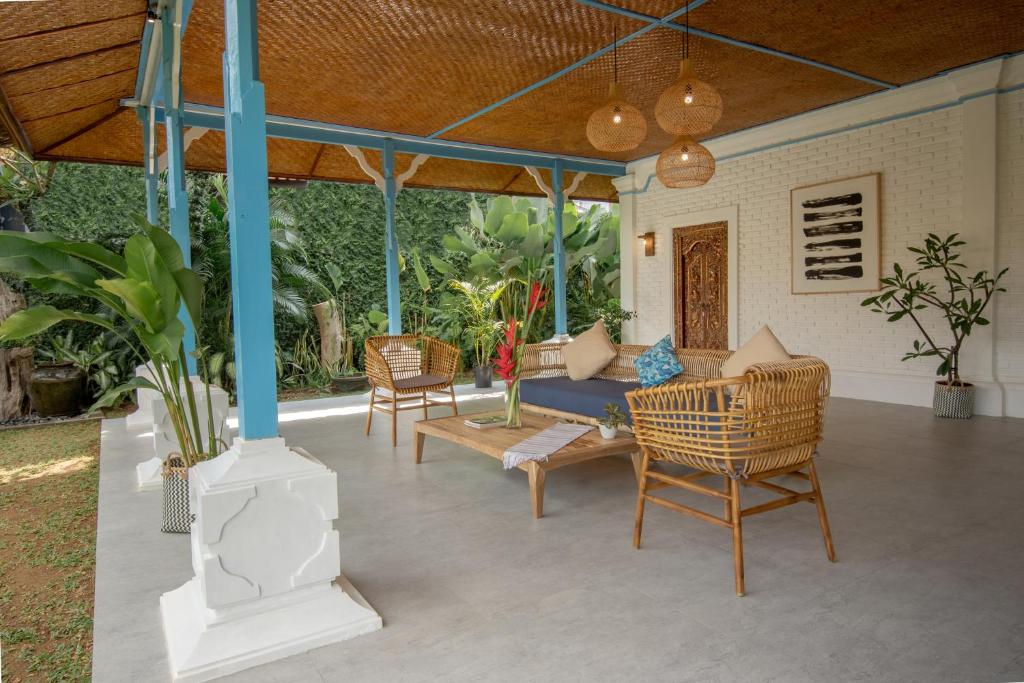 Zahrada ubytování Sanur House
