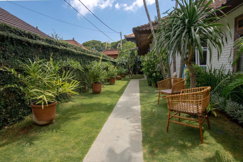 Zahrada ubytování Sanur House