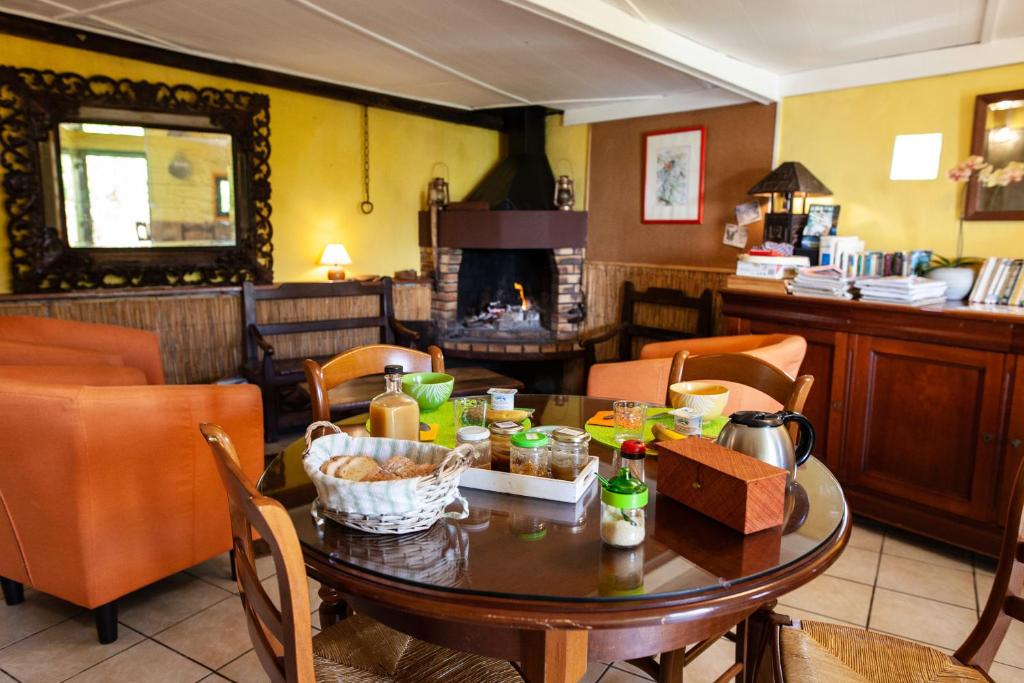 Nápoje v ubytování Relais du Volcan