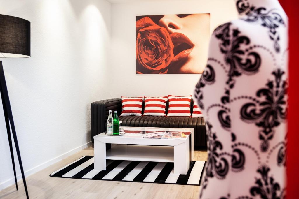 Posezení v ubytování Hotel Wulff