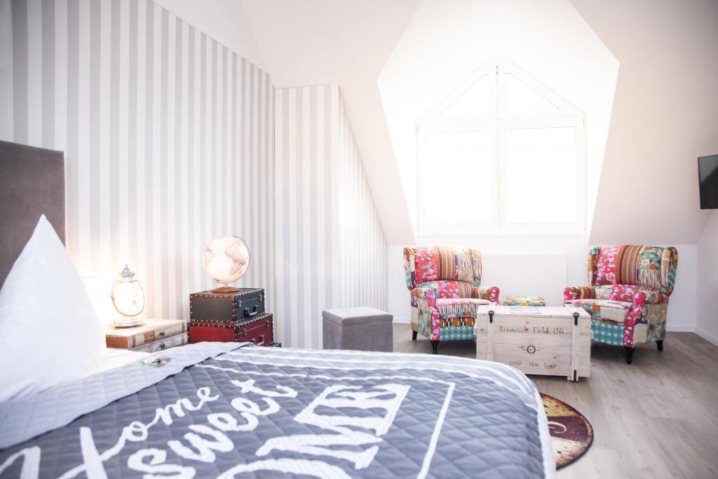 Posezení v ubytování Hotel Wulff