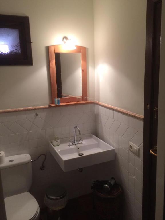Kúpeľňa v ubytovaní Casa Rural Hosteria Cantarranas