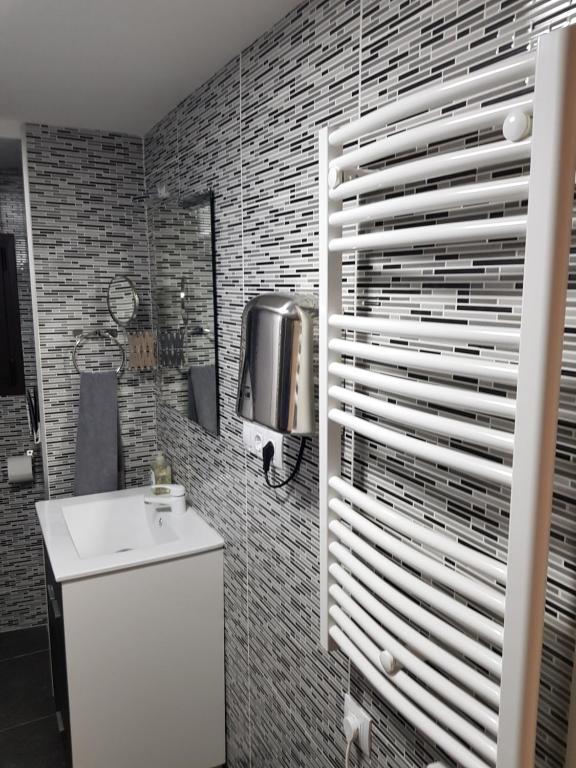 Koupelna v ubytování Apartamentos Sueños de Toledo