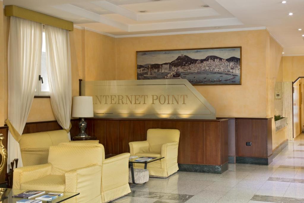 Część wypoczynkowa w obiekcie American Hotel
