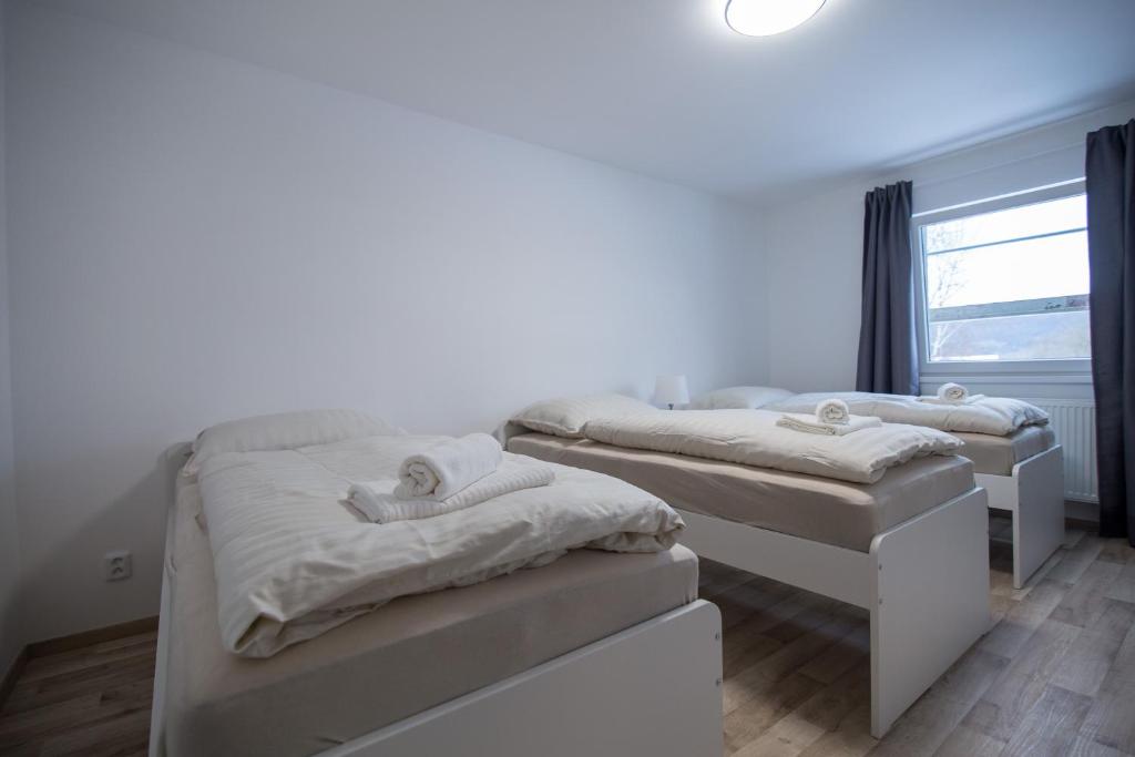 Postel nebo postele na pokoji v ubytování Apartment Simona