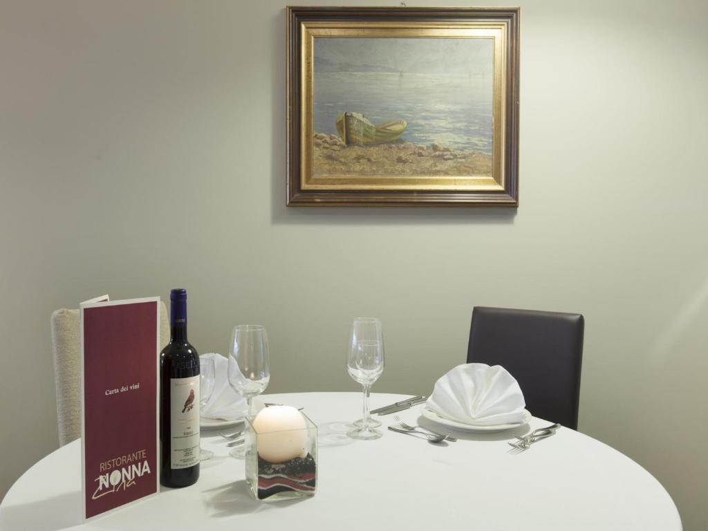 Nápoje v ubytovaní Grand Hotel Mattei