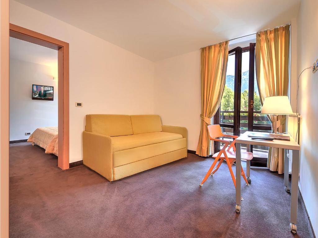 Posezení v ubytování Hotel Alaska