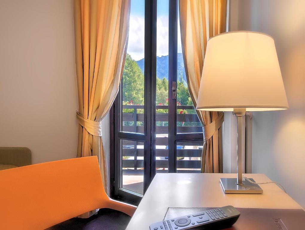 Balkón nebo terasa v ubytování Hotel Alaska