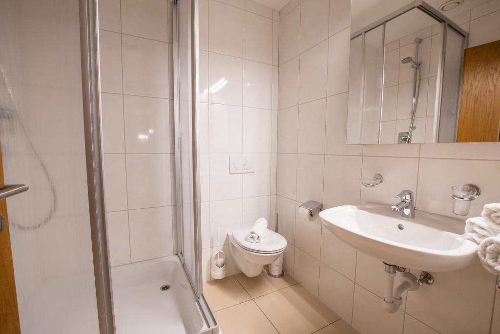 Kúpeľňa v ubytovaní Sonnseitn Appartements
