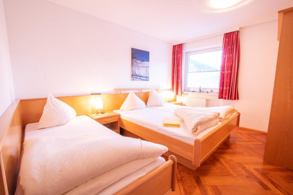 Posteľ alebo postele v izbe v ubytovaní Sonnseitn Appartements