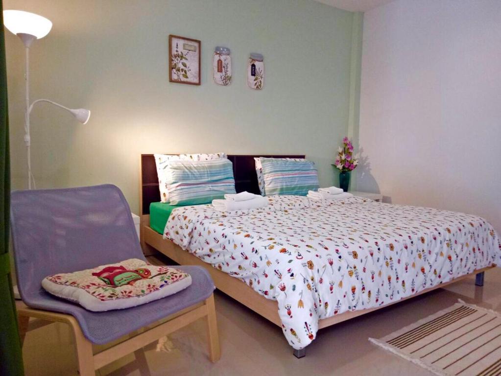 Postel nebo postele na pokoji v ubytování Better Weather Homestay