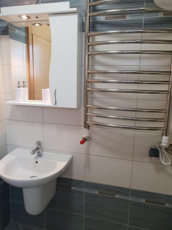 Koupelna v ubytování Apartman KEJ free parking
