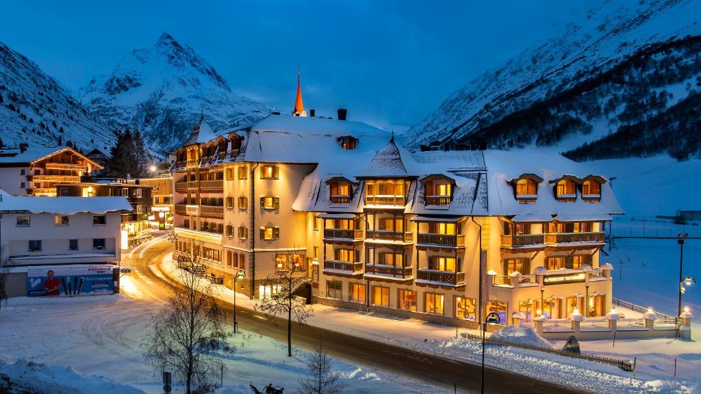 Alpenresort Fluchthorn v zime