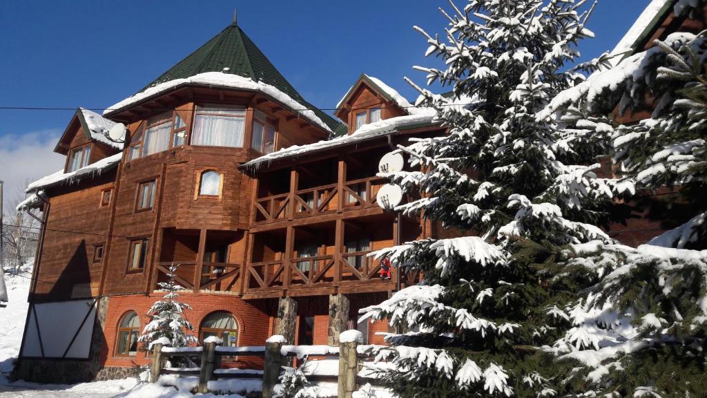 легенда карпат v zimě