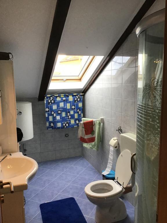Kúpeľňa v ubytovaní Apartman Carina