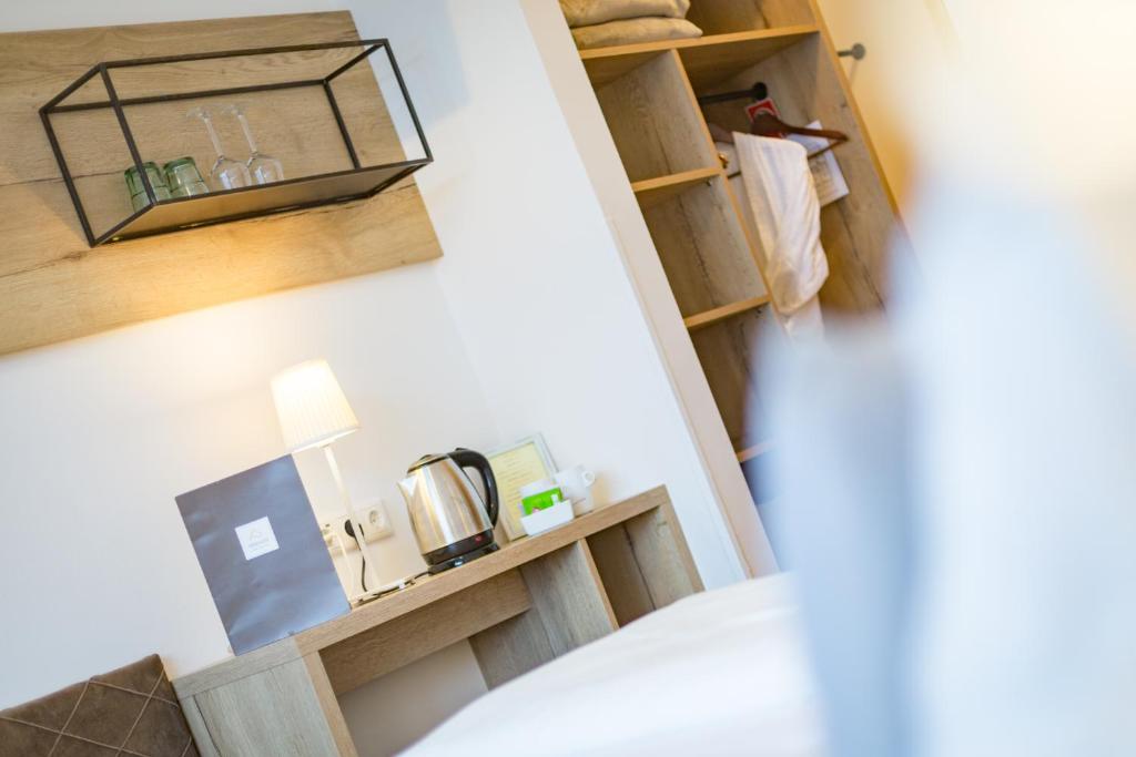 Postel nebo postele na pokoji v ubytování Hotel Seehof