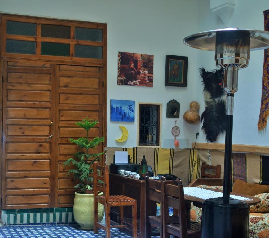 Restaurace v ubytování Moroccan Dream Hostel