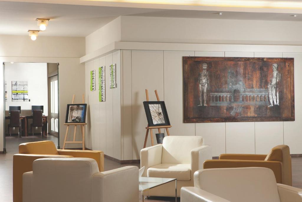 Posezení v ubytování Best Western Hotel Continental